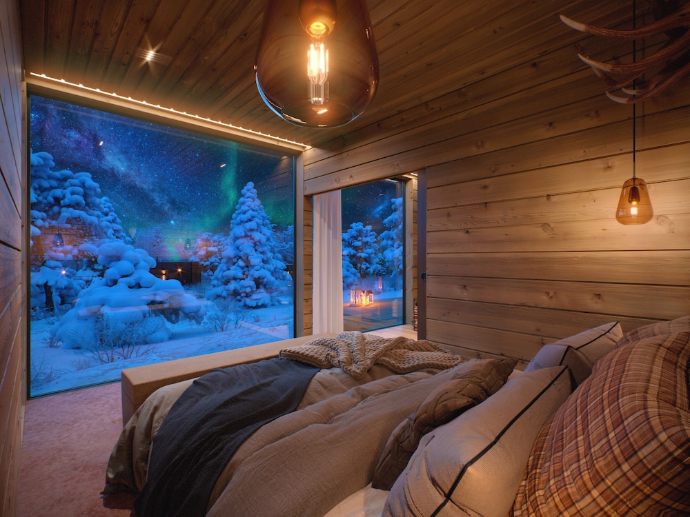 Deluxe Chalet, Park View (Arctic Sky Villa)