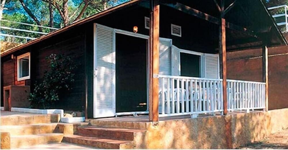 Casa de madera (6 personas - Clima)