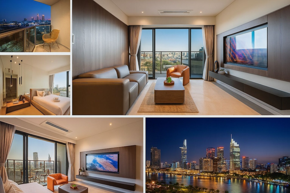 Luxury Apartment, 2 Bedrooms, Balcony, City View