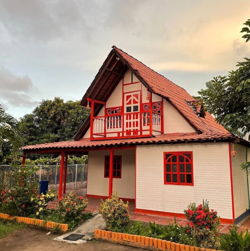 Family Bungalow, Balcony, Garden View