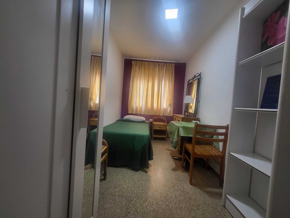 Habitación Básica, 1 cama individual, vista al parque