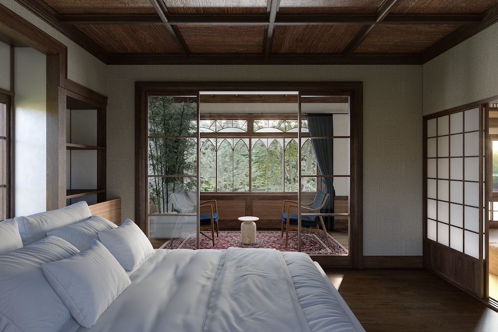 Shakunage Japanese style Luxury Villa with Outside Bath / River View