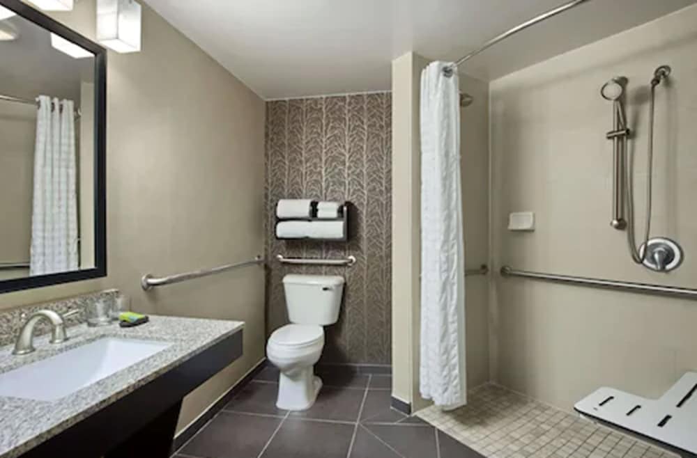 Suite, 2 Queen Beds, Accessible, Roll-In Shower (Mobility & Hearing) - Photo 7