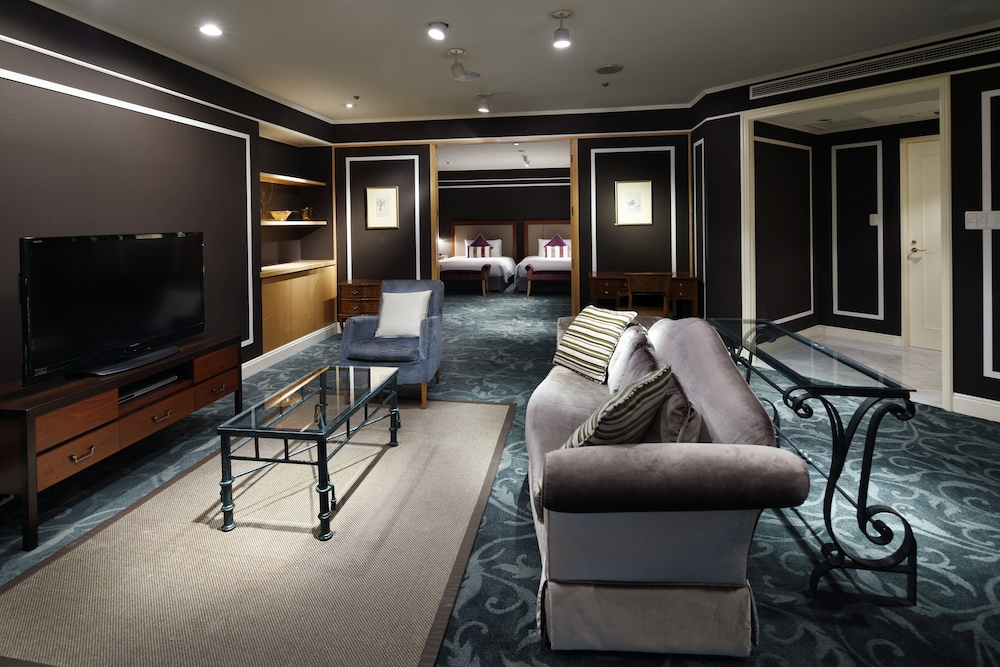 Junior Suite Twin Room, Club Lounge Access, 91 sqm, 2 Double Beds, Non Smoking