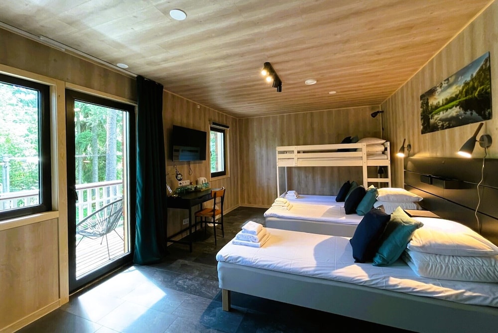 Basic Quadruple Room, Balcony, Partial Sea View photo 1