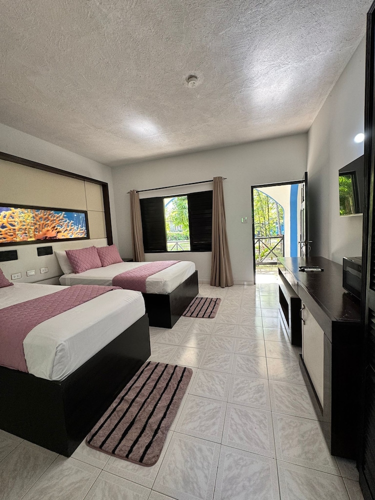 Family Double Room, Multiple Beds, Air conditioning, Garden View photo 3