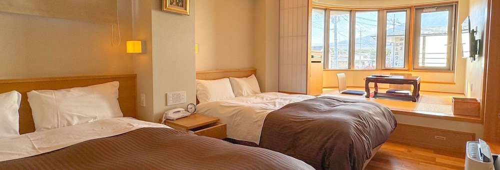 Special Room, Deluxe Twin Room - Mountain View with Terrace (Corner Room, 34.33sqm), 2nd Floor