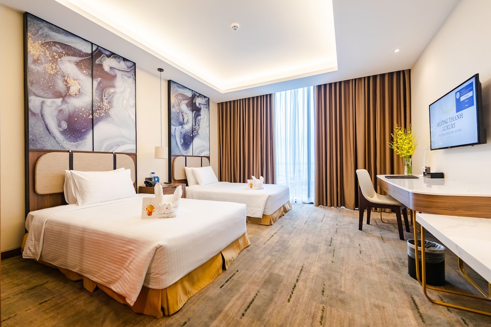 Deluxe Double Room, Multiple Beds, Ocean View