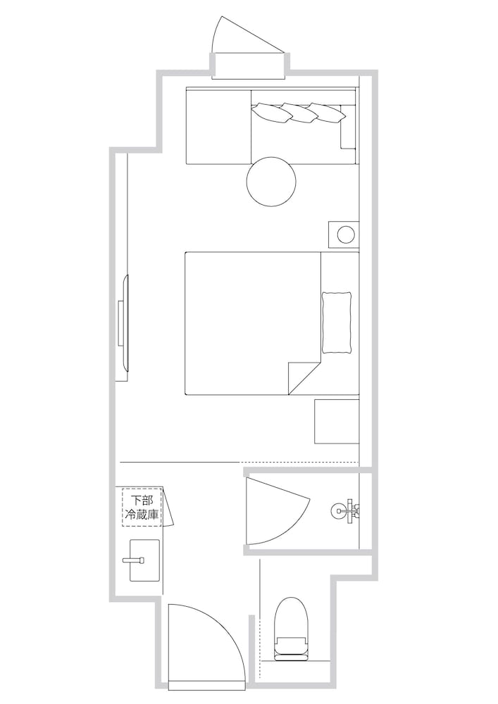Standard Double Room, Non Smoking (with Sofa Bed) - Photo 3