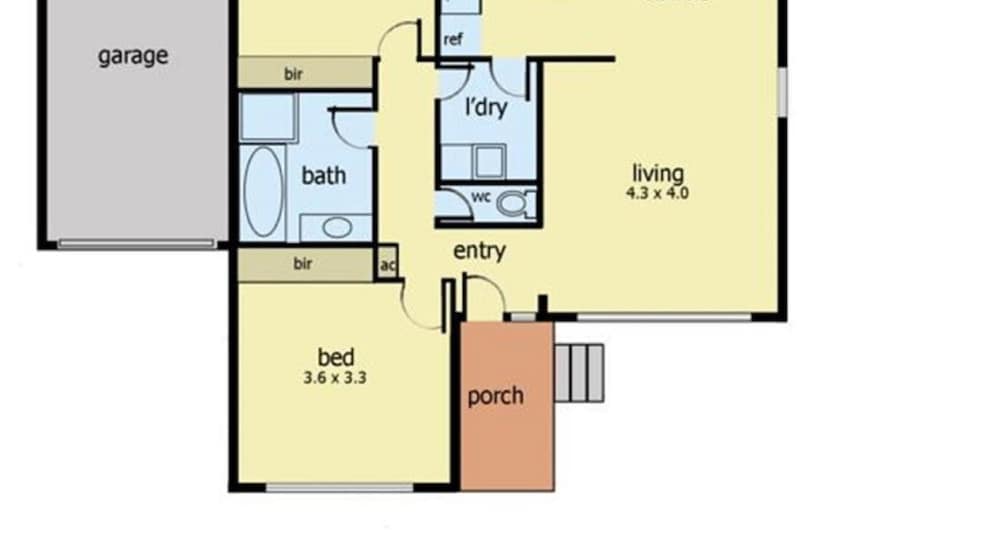 One Bedroom Townhouse