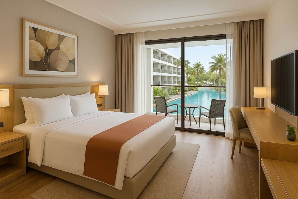 Deluxe Double Pool Facing