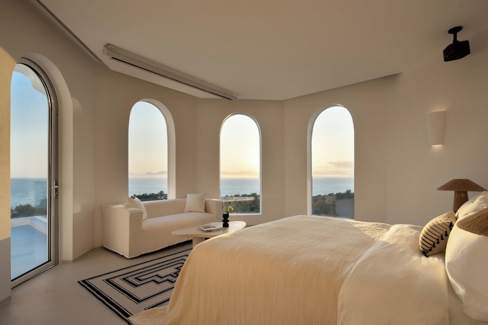 Romantic Double Room, 1 Queen Bed, Sea View