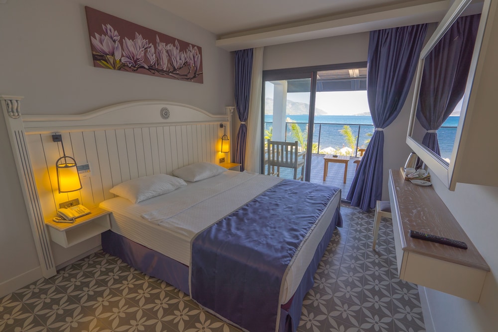 Quarto Duplo Superior, 1 Cama de Casal, Terraço, Vista para o Mar