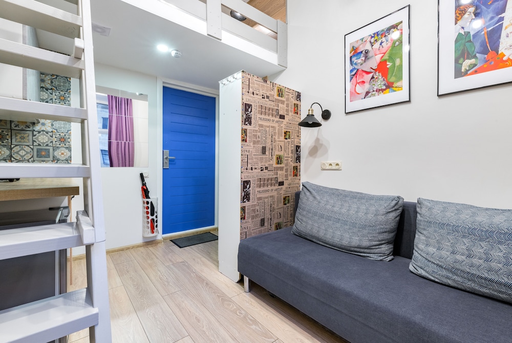 Studio, 1 Double Bed with Sofa bed, Kitchenette (Orange) photo 1