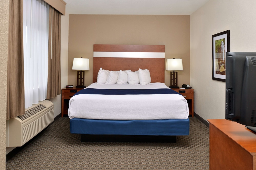 Suite, 1 King Bed, Non Smoking, Refrigerator & Microwave - Photo 3
