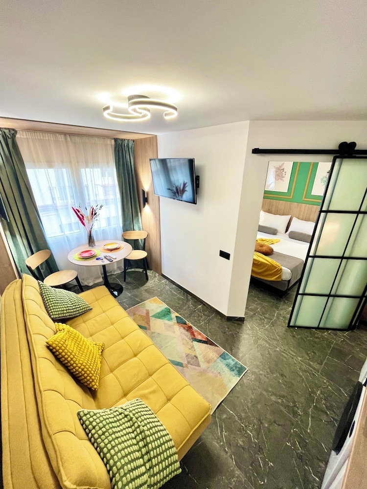 Apartamento Confort, 1 cama Queen con sofá cama, vista a la ciudad