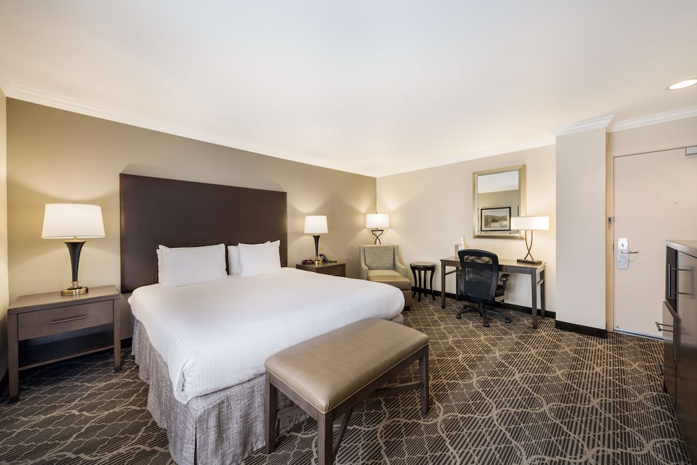 Suite, 1 King Bed, Non Smoking, Refrigerator & Microwave (with Single Sofabed;Larger Room) - Photo 1