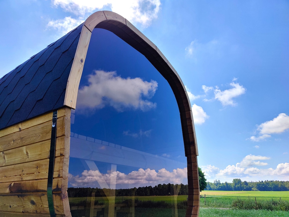 Panoramic Mobile Home, Kitchenette, Garden View (Nature Cabin) photo 3