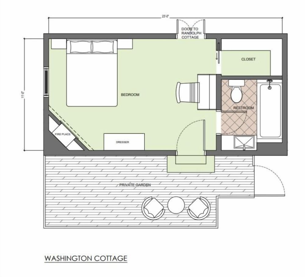 Cottage, Ensuite (Washington Cottage) photo 3
