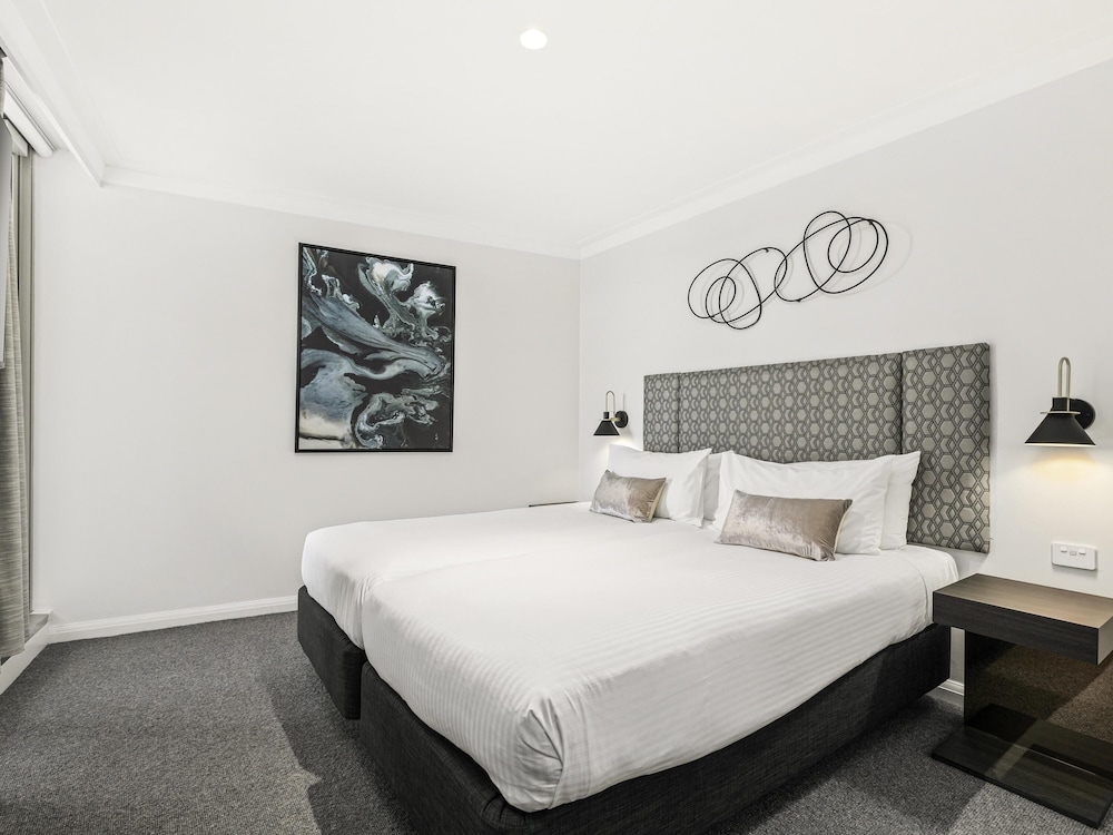 Deluxe Apartment, 2 Double Beds, Garden View