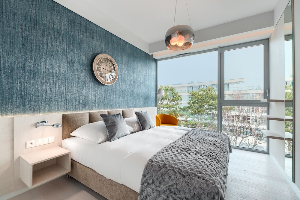 Deluxe Apartment, 2 Bedrooms, Sea View (Z Frontowym Widokiem Na Morze)