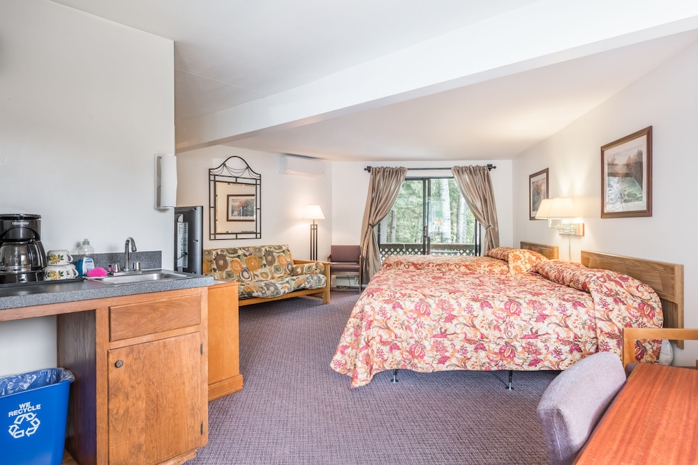 Deluxe Studio Suite, 2 Queen Beds, Kitchenette, River View photo 2