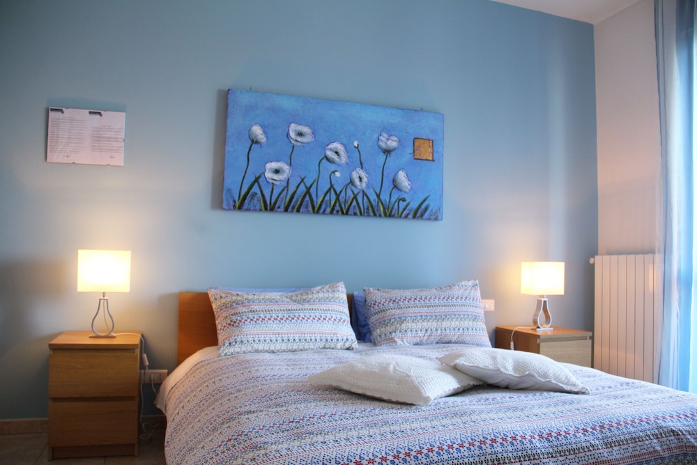 Double Room, 1 Double Bed, Balcony, Garden View