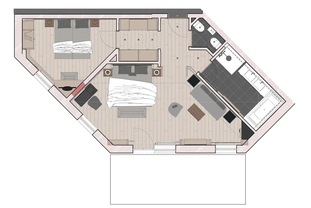 Suite (Tower deluxe) - Photo 3