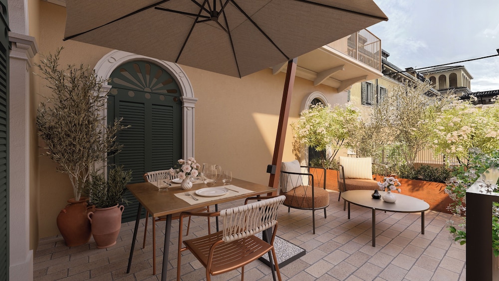 Monolocale, 1 letto king e 1 divano letto (King) e terrazza