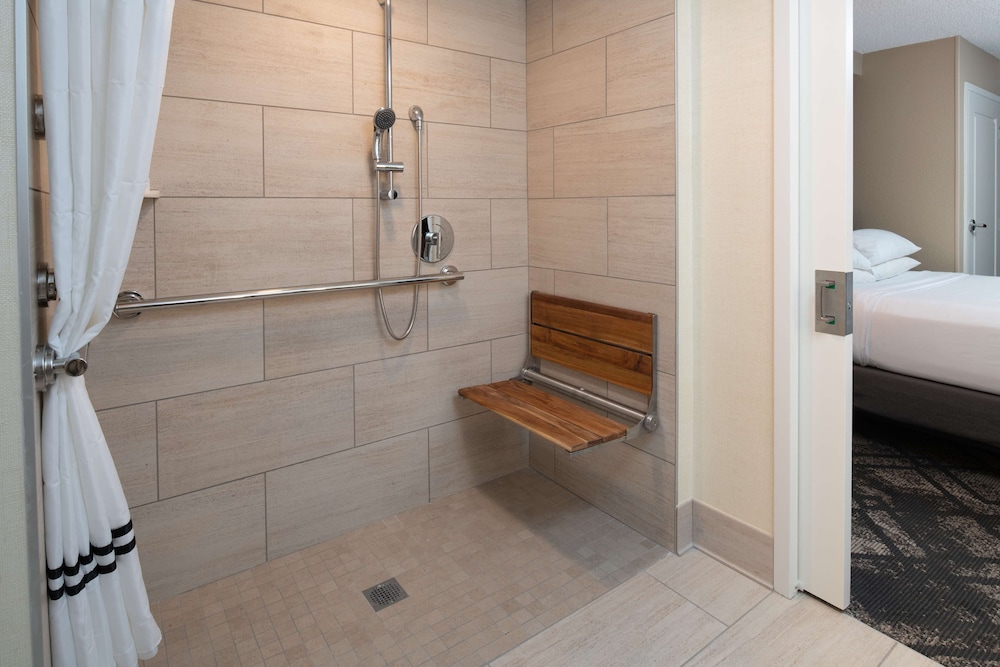 Suite, 2 Double Beds, Accessible (Roll-In Shower)