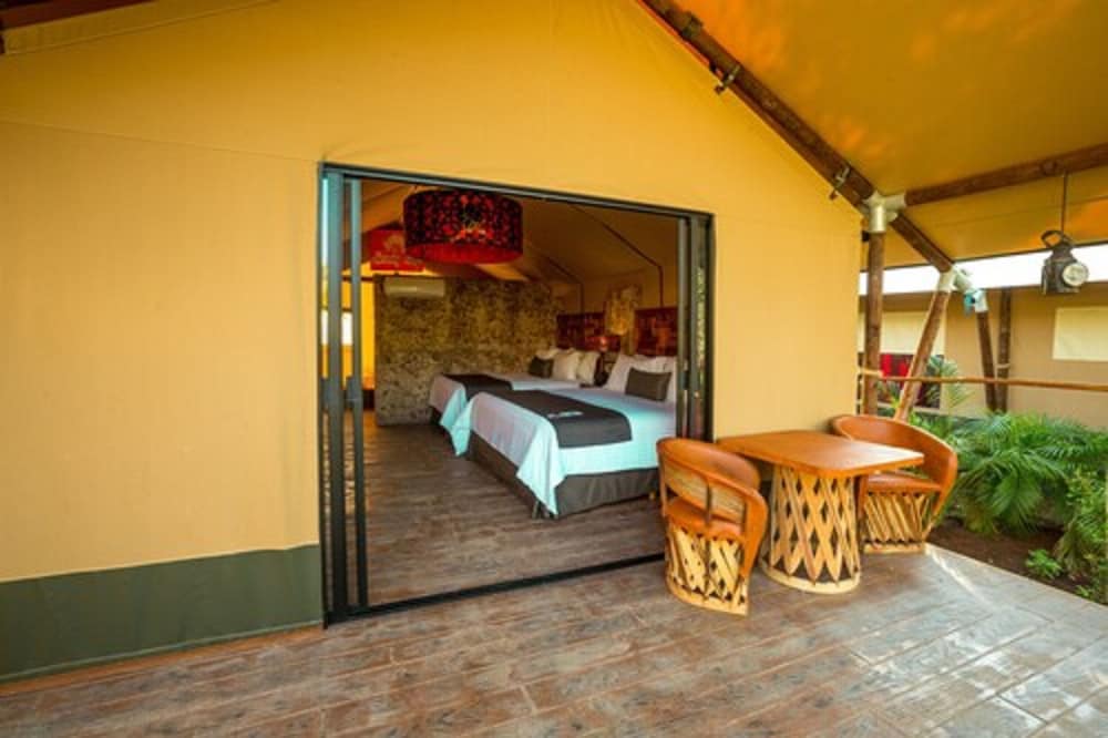 Two Double Beds, Garden View (Harmony Tent)