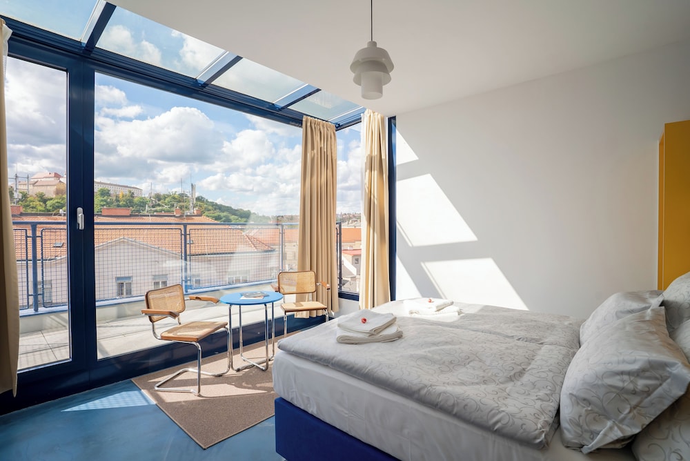Panoramic Room, 1 Queen Bed, Patio, City View