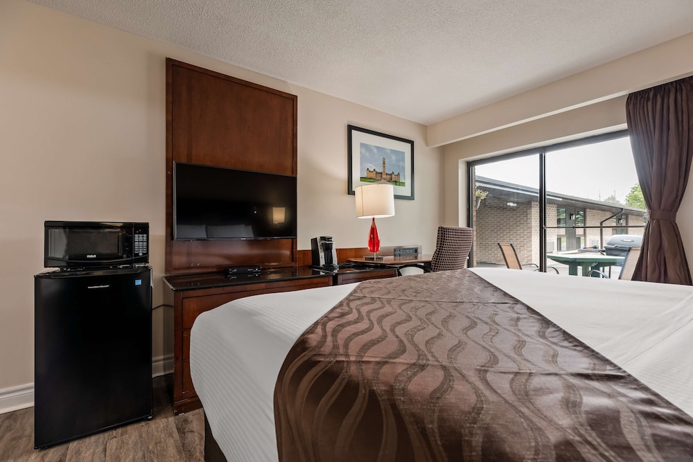 Standard Room, 1 King Bed, Non Smoking, Refrigerator & Microwave - Photo 8