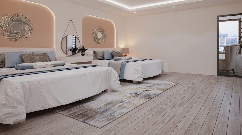 Family Quadruple Room, Balcony, City View