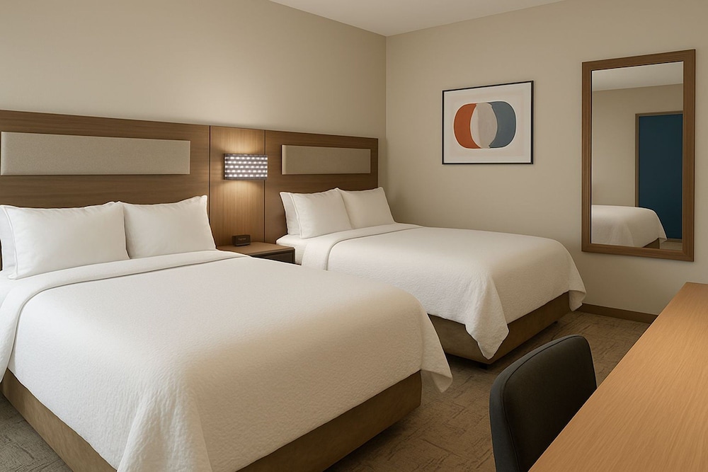 Standard Room, 2 Queen Beds, Roll-in Shower (Communications, Roll-In Shower) - Photo 3