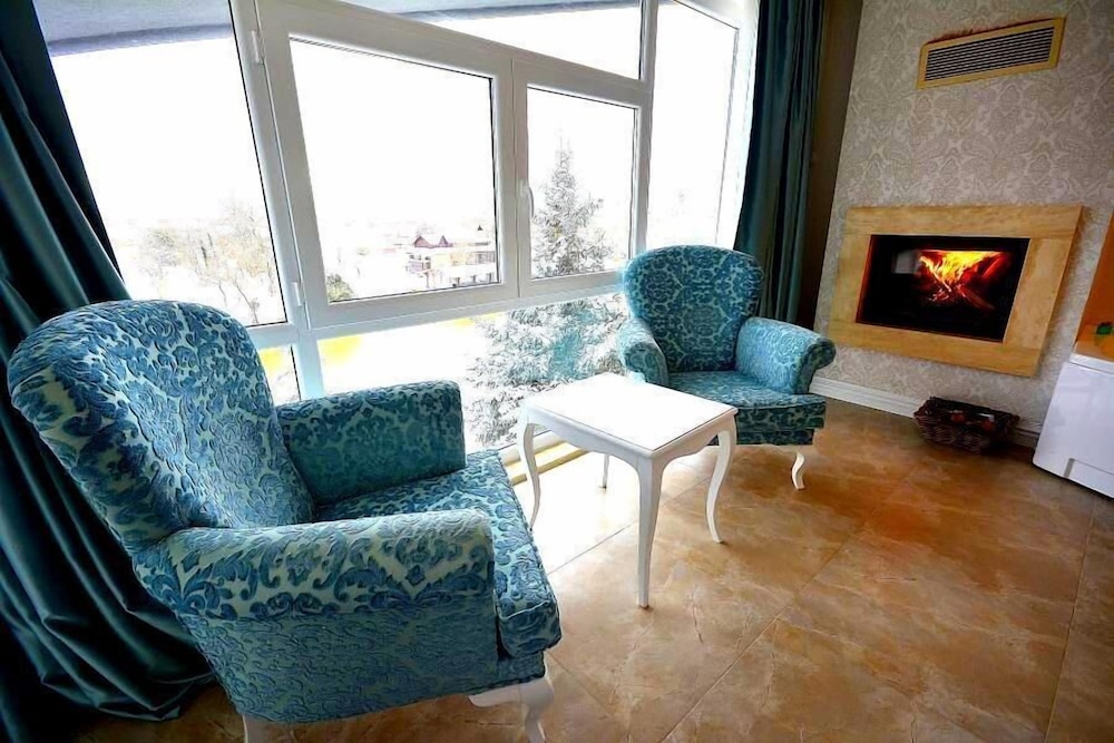 Deluxe Double Room, Fireplace, River View (Jakuzi)