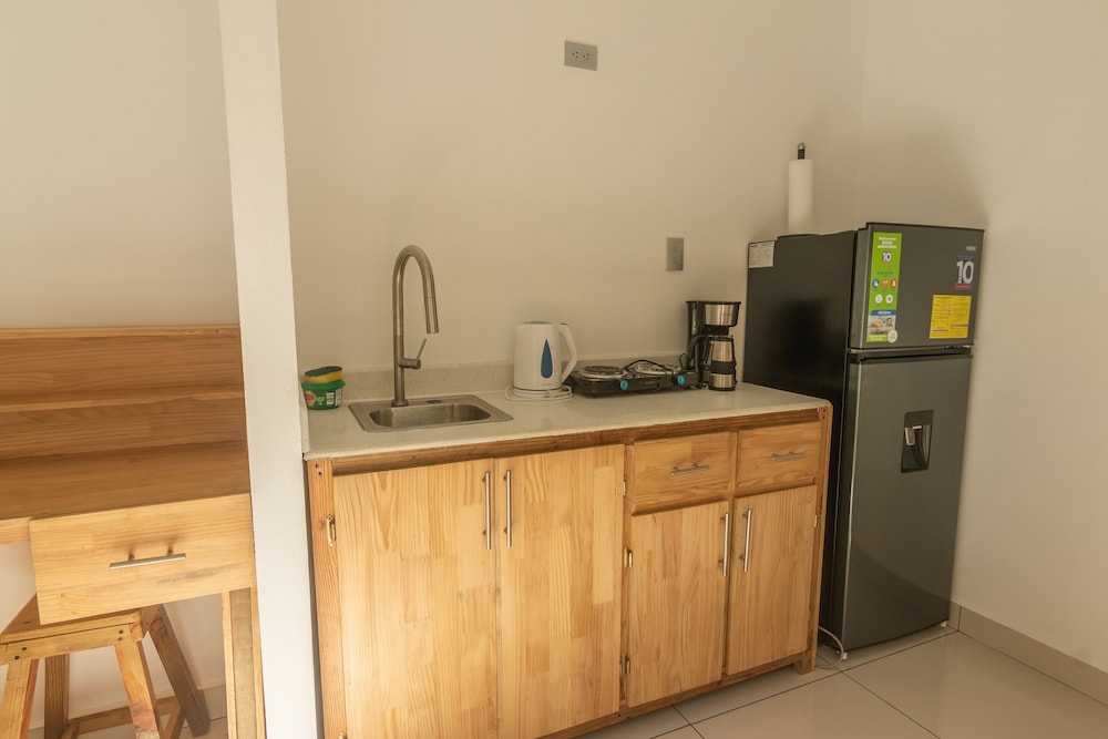 Deluxe Studio, 1 Queen Bed, Kitchen, Tv with HOT WATER, photo 6