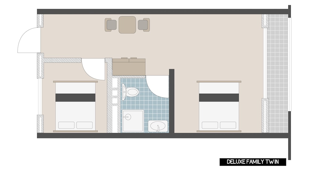 Deluxe Family Twin Room - Photo 8