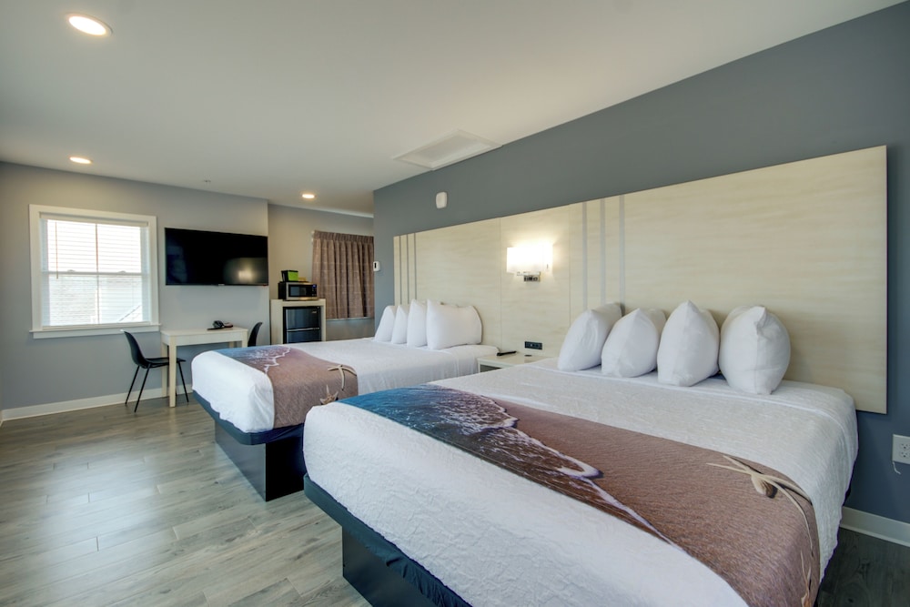 Two Queen Beds with City View