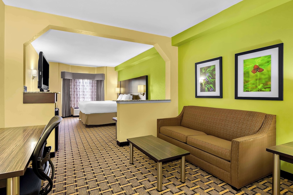 Suite, 1 King Bed, Non Smoking, Refrigerator & Microwave - Photo 1