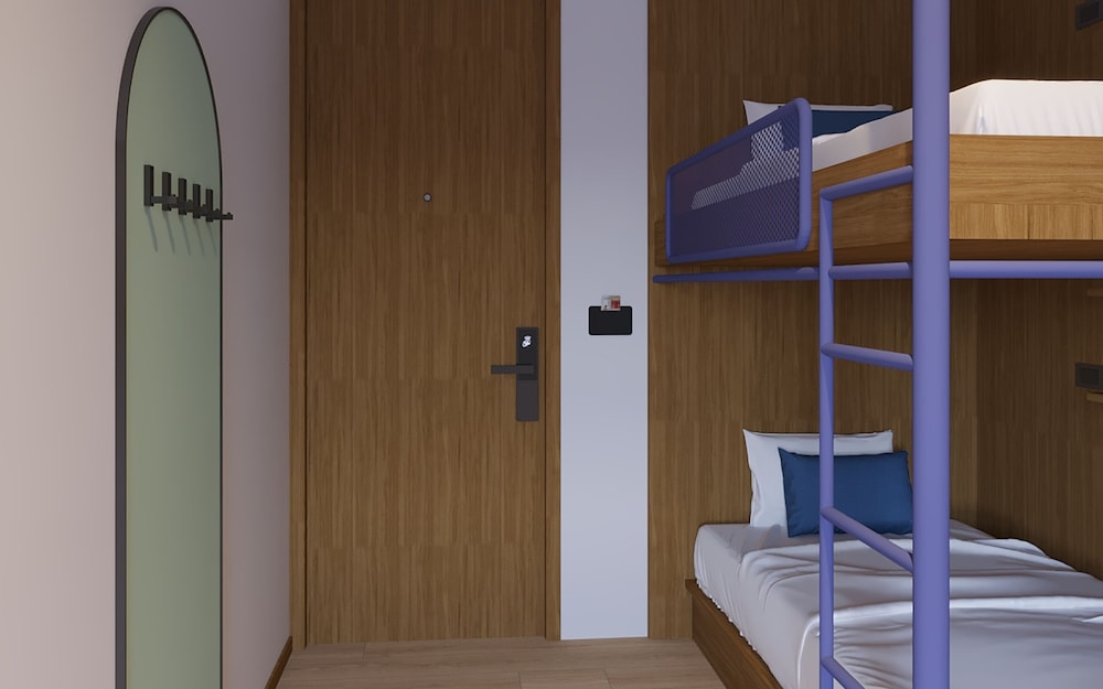 Bed in 4-Bed Female Dormitory Room photo 2