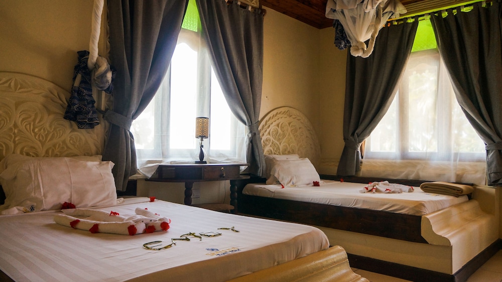 Superior Twin Room, 2 Double Beds, Terrace, Sea View photo 1