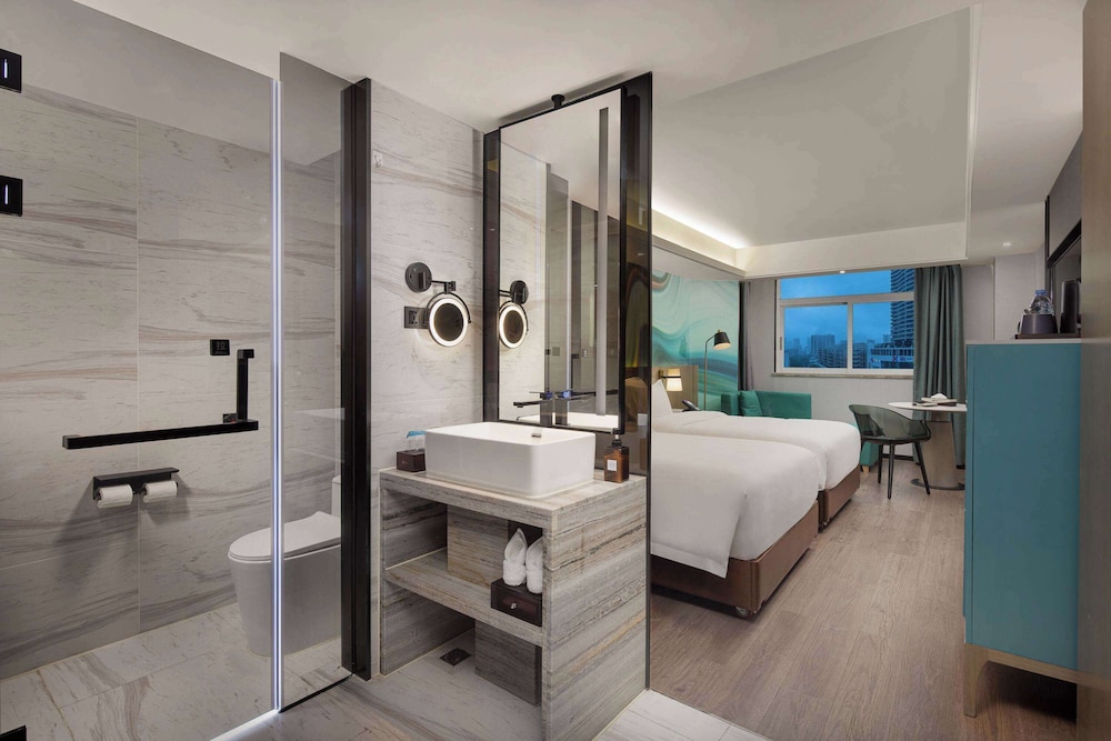 Business Room, 2 Double Beds, Non Smoking