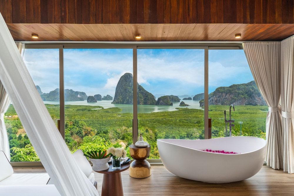 Luxury Villa, 1 King Bed, Bathtub, Sea View