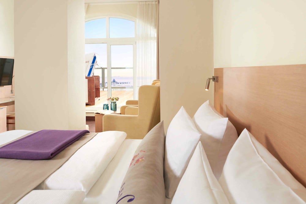 Comfort-Doppelzimmer, Meerblick, Balkon