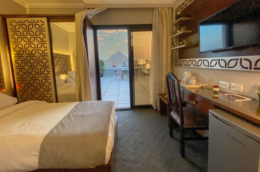 Deluxe Double/Twin Room - Pyramids View With Terrace - Photo 34