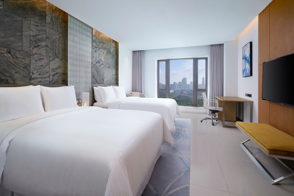 Basic Room, 2 Double Beds, City View - Photo 1