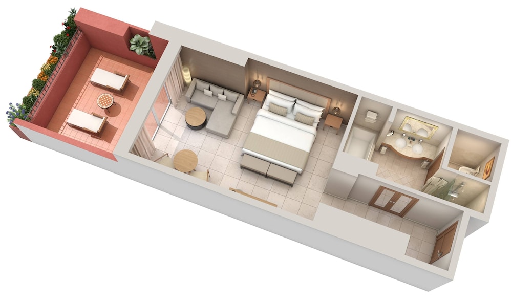 Room, 1 King Bed with Sofa bed (Balcony)
