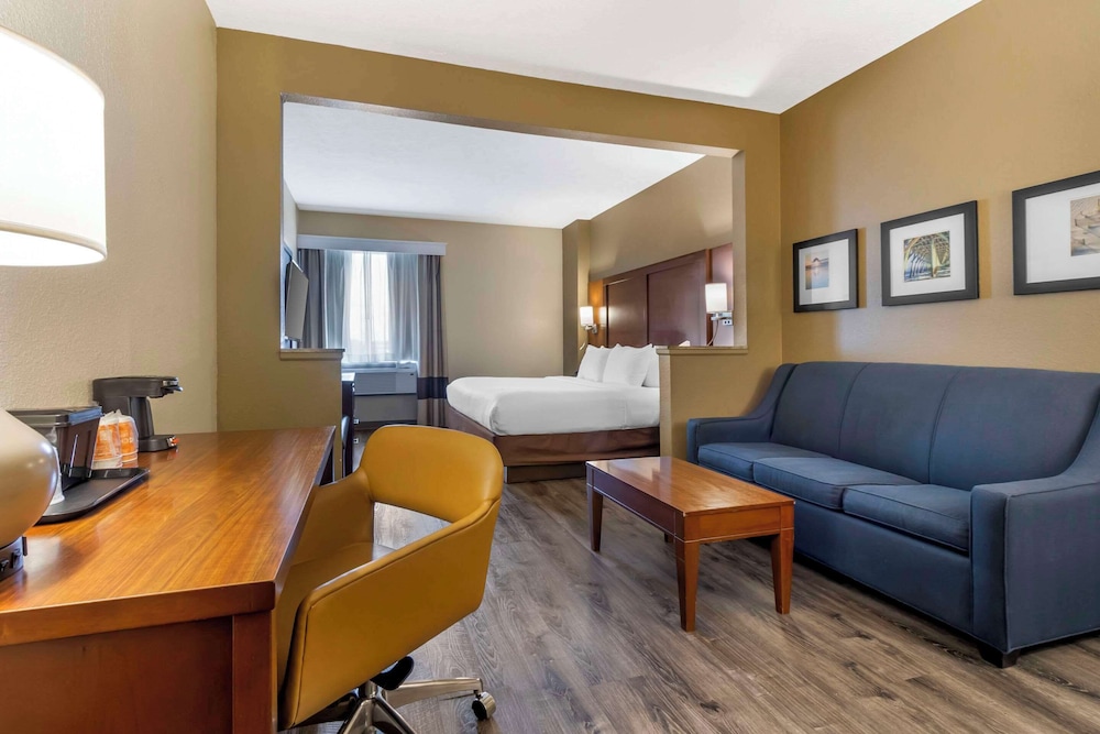 1 King Bed, Suite with Sofabed, Nonsmoking, Accessible photo 3