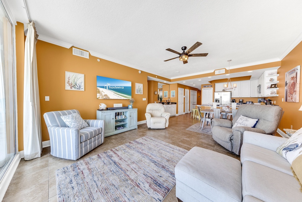Signature Condo, 3 Bedrooms, Balcony, Beach View